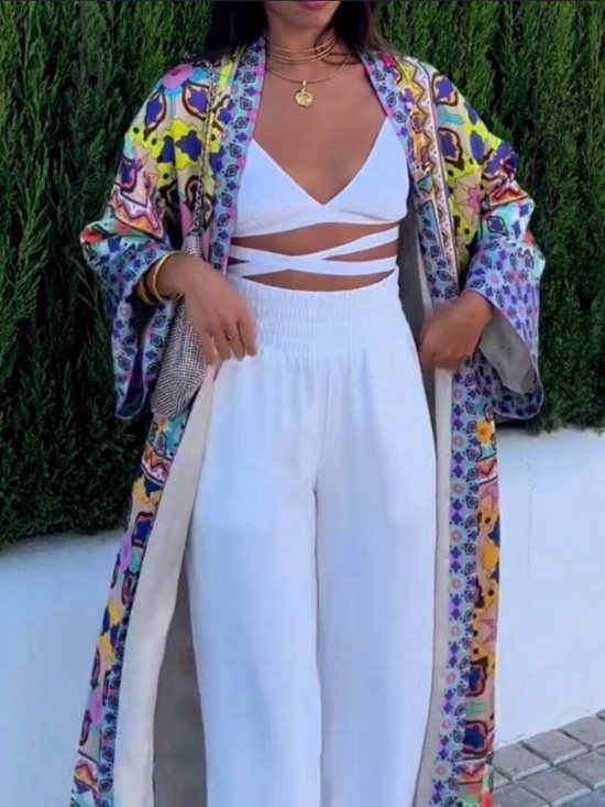 Zara Pants - Zara kimono, size Small, NEW